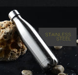 350/500/750/1000ml Double-Wall Insulated Vacuum Flask Stainless Steel