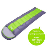 Camping Sleeping Bag, Lightweight 4 Season Warm & Cold Envelope Backpacking for Outdoor Traveling Hiking