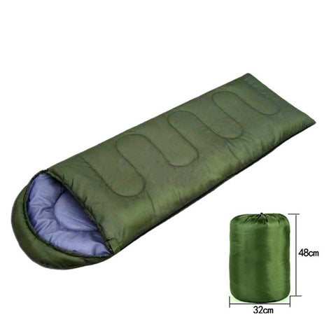 Envelope type outdoor camping sleeping bag