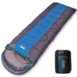 Camping Sleeping Bag, Lightweight 4 Season Warm & Cold Envelope Backpacking for Outdoor Traveling Hiking