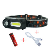 Headlight USB Mini 3 Modes