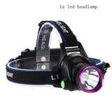 6000 Lumens LED Headlamp Camping