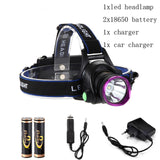 6000 Lumens LED Headlamp Camping